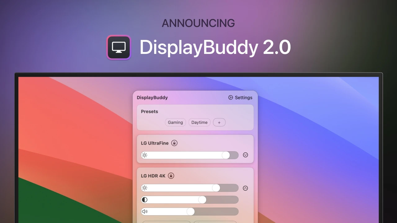 DisplayBuddy screenshot 1
