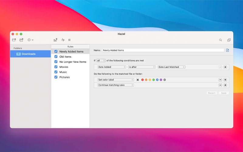 Hazel screenshot 1