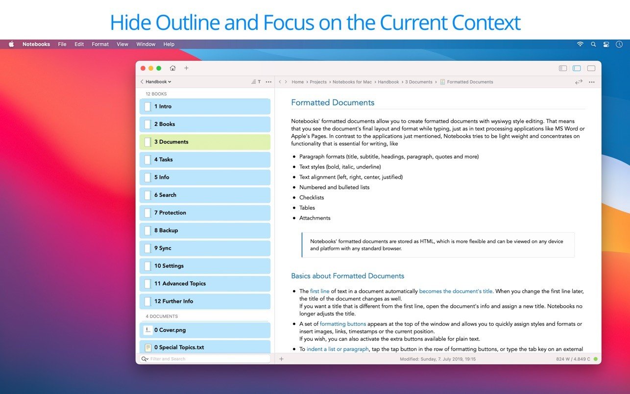 Notebooks screenshot 4