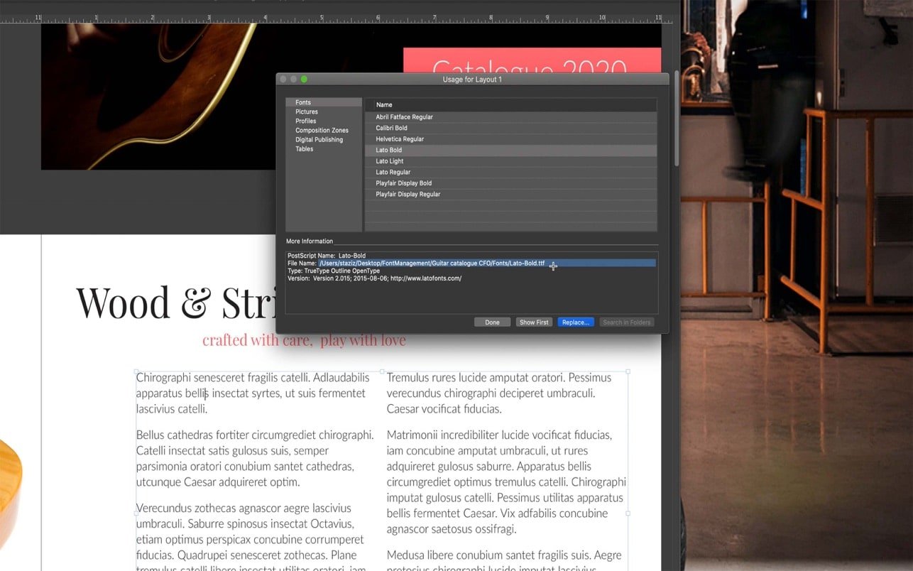 QuarkXPress screenshot 4