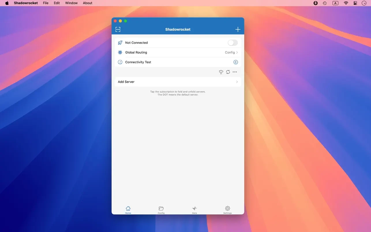 Shadowrocket screenshot 1