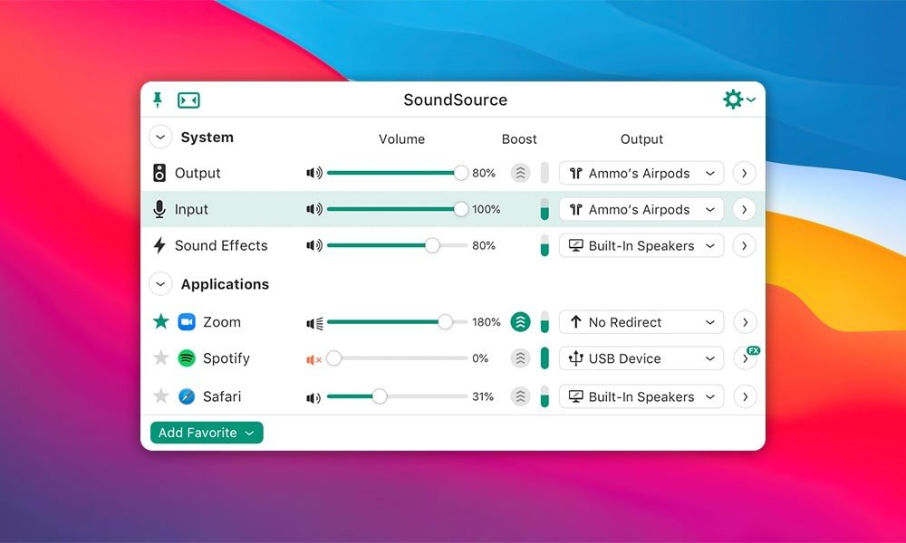 SoundSource screenshot 1