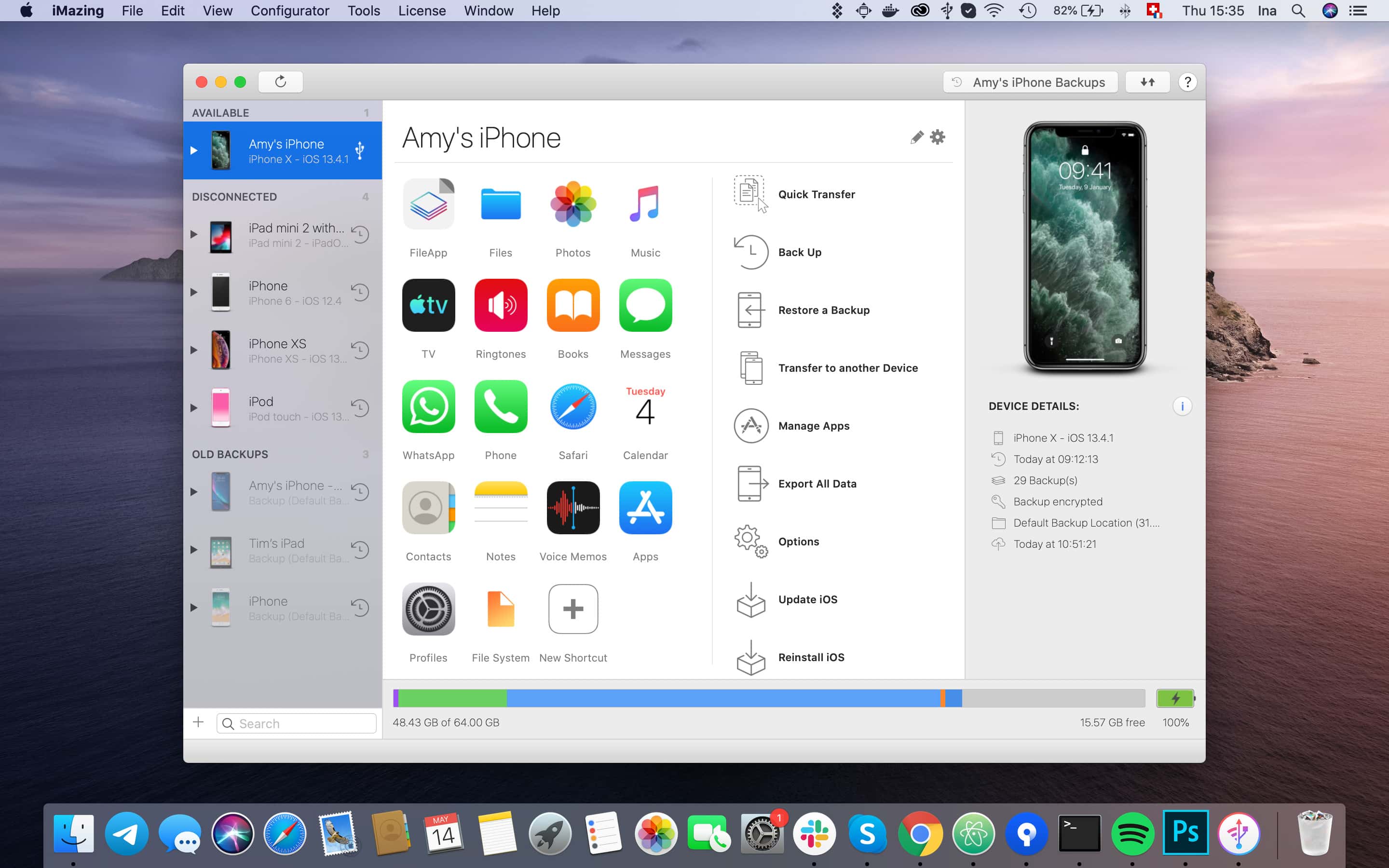 iMazing screenshot 1